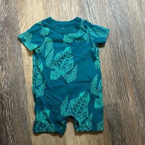 Tea boy romper 3-6 mo